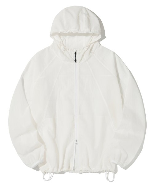 Ultra-Light Raglan Windbreaker_White_OL261