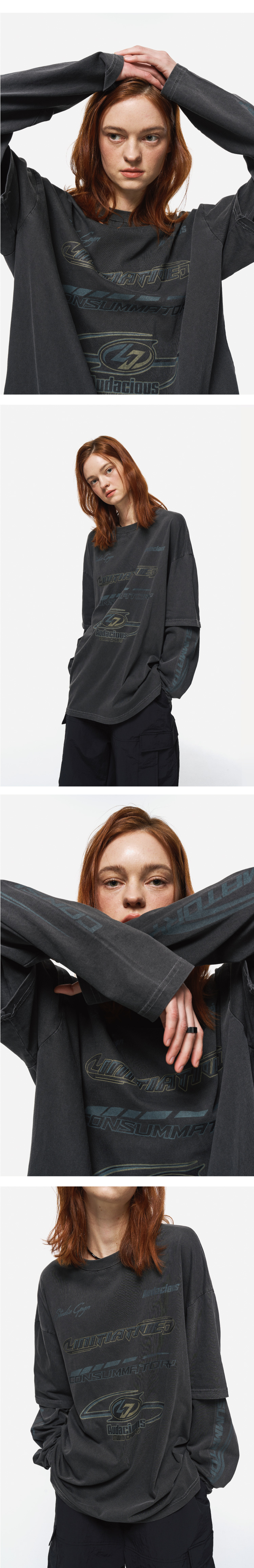 FEARLESS LAYERED PIGMENT LONG SLEEVE
