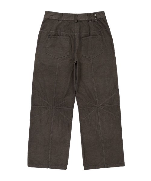 TCM cross line pants (brown)