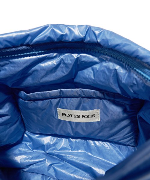 PUFFER BAG BIG - BLUE