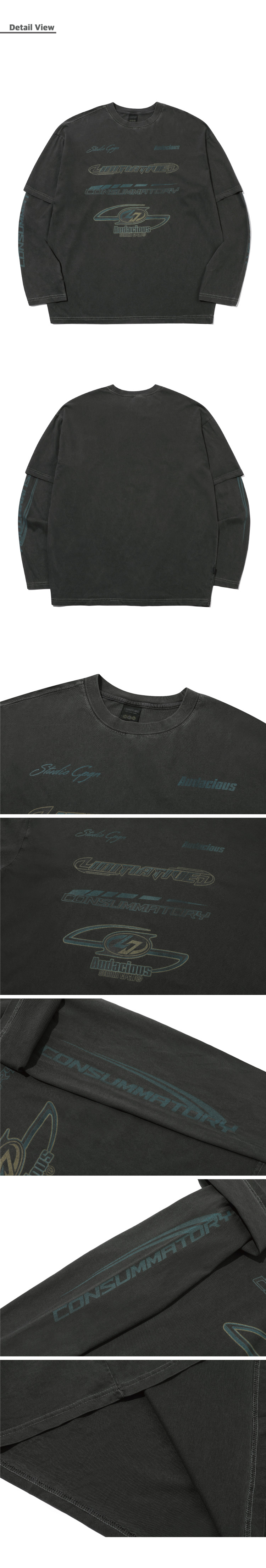 FEARLESS LAYERED PIGMENT LONG SLEEVE