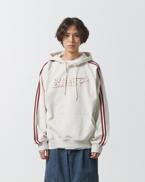 (VLAD) TYPE-A TRACK ARTWORK HOODED T-SHIRT_OATMEAL