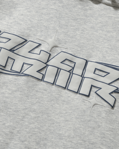 (VLAD) TYPE-A TRACK ARTWORK HOODED T-SHIRT_MELANGE