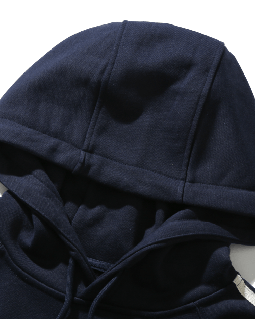 (VLAD) TYPE-A TRACK ARTWORK HOODED T-SHIRT_NAVY
