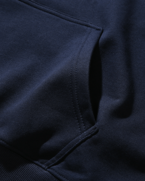 (VLAD) TYPE-A TRACK ARTWORK HOODED T-SHIRT_NAVY