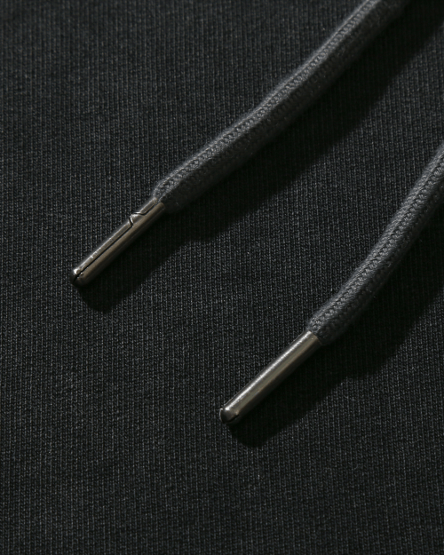 (ASI) FOUR-SEASON ESSENTIAL PIGMENT HOODED ZIP-UP_CHACOAL GRAY