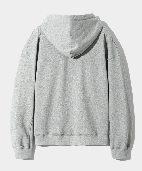 (ASI) FOUR-SEASON ESSENTIAL SWEAT HOODED ZIP-UP_MELANGE