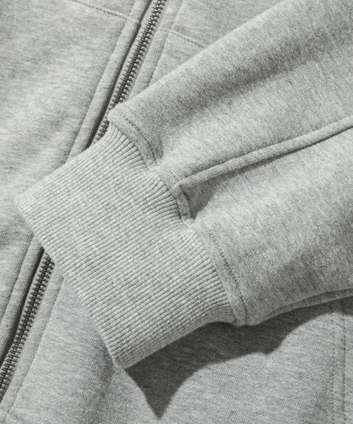 (ASI) FOUR-SEASON ESSENTIAL SWEAT HOODED ZIP-UP_MELANGE