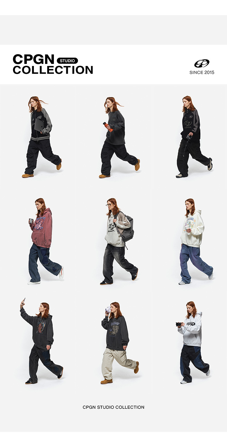 WIDE DENIM PANTS - 3 COLORS INDIGO