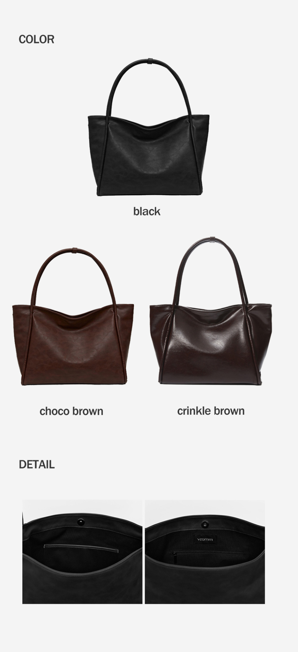 ショルダーバッグ・ポシェット YEOMIM dapper bag 3colors MUSINSA公式 | YEOMIM dapper bag (3colors)