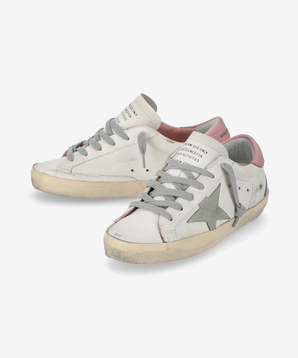 MUSINSA | GOLDEN GOOSE Superstar Pinktab Suede Star Sneakers