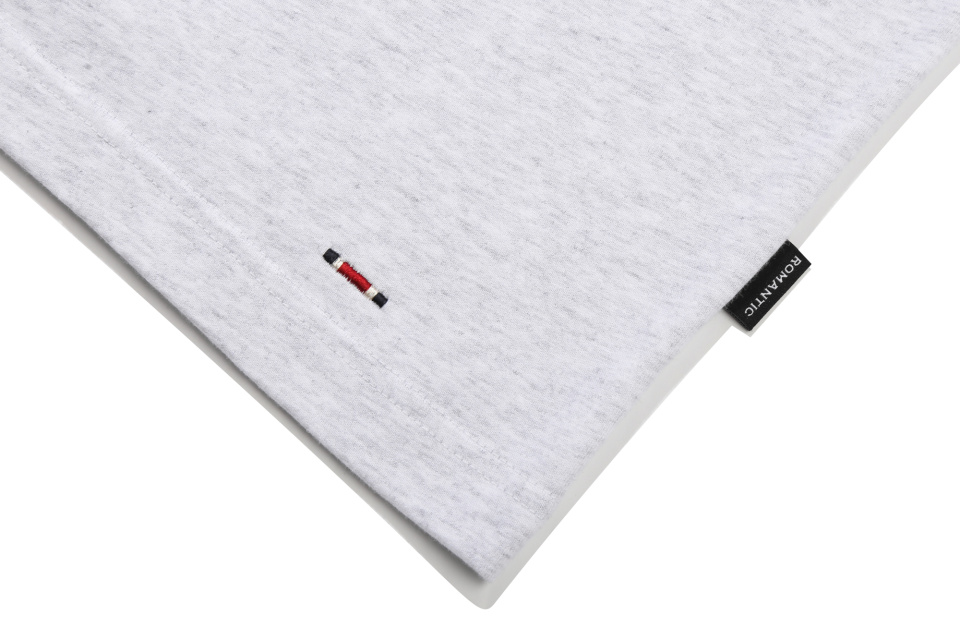 MUSINSA | ROMANTIC CROWN Outlet REEL TIGER TEE SHIRT-LIGHT GRAY