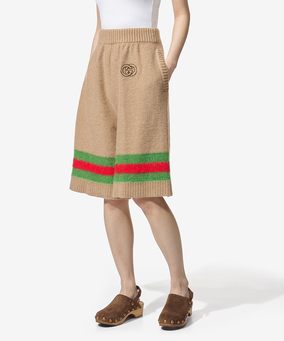 【GUCCI】 GGパターン ウール＆シルク混ストール（BOX＆紙袋付） GGジャカード シルクウール ショールホワイト | GUCCI公式