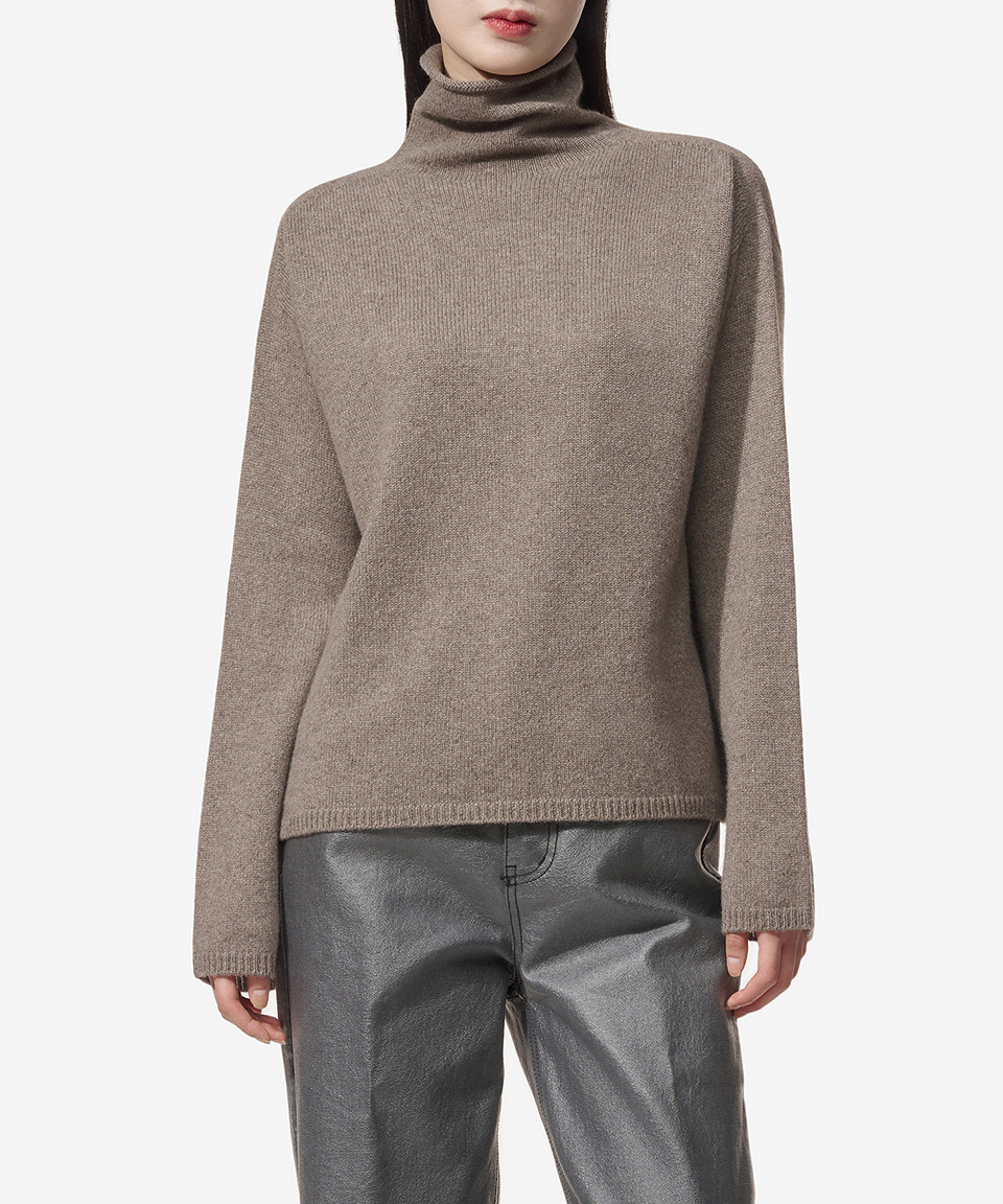 Tシャツ・カットソー S Max Mara Baldo Turtleneck Knit Gray 93660433600002 9366043 MUSINSA | S MAX MARA Baldo Turtleneck Knit - Grey