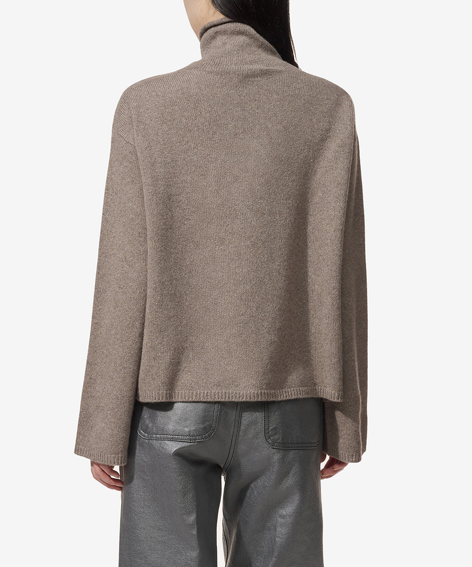 Tシャツ・カットソー S Max Mara Baldo Turtleneck Knit Gray 93660433600002 9366043 MUSINSA | S MAX MARA Baldo Turtleneck Knit - Grey