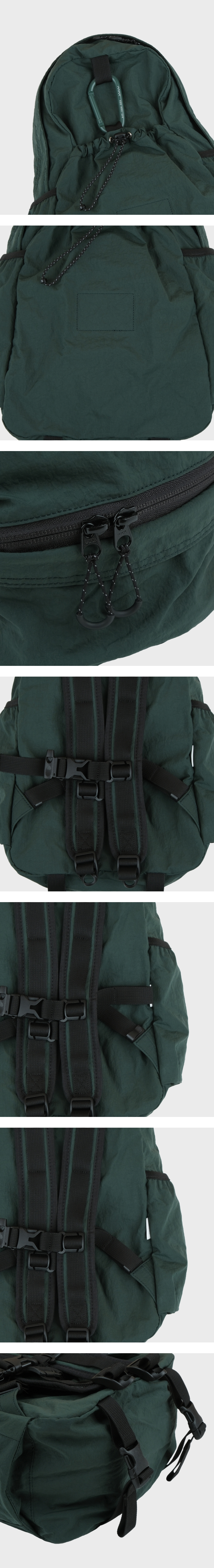 ★MMOGARDEN★mmo backpack nylon wrinkle★送料・関税込★ mmo backpack nylon wrinkle / black