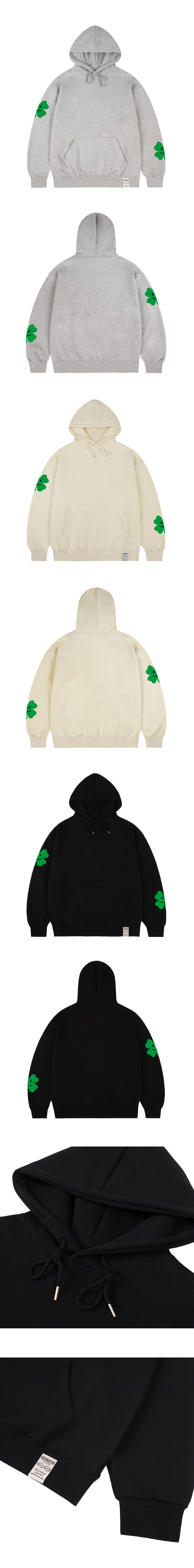 MUSINSA | GRAVER [UNISEX] Multi Clover Smile Drawing