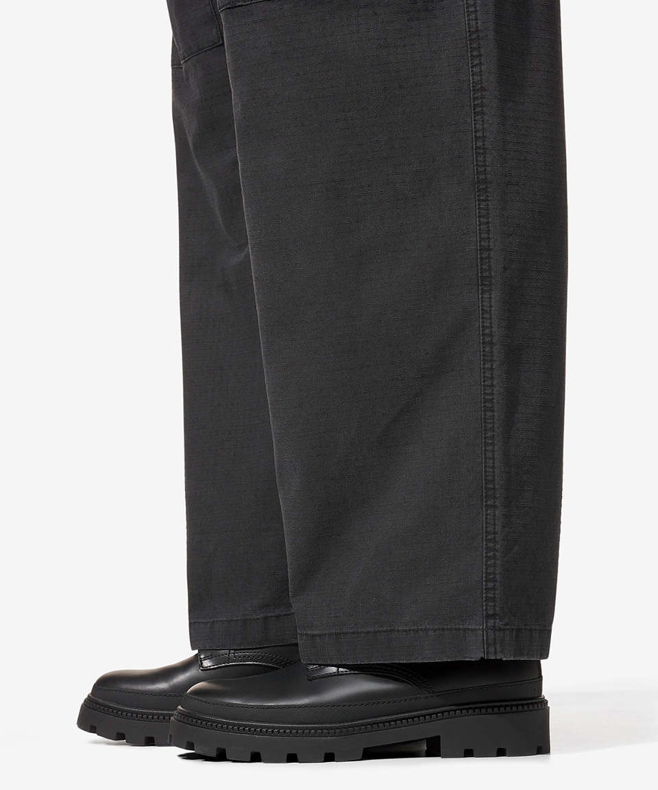 ジャケット Acne Studios Straight waist band cargo pants black BK0560900 MUSINSA | ACNE STUDIOS Straight Waist Band Cargo Pants