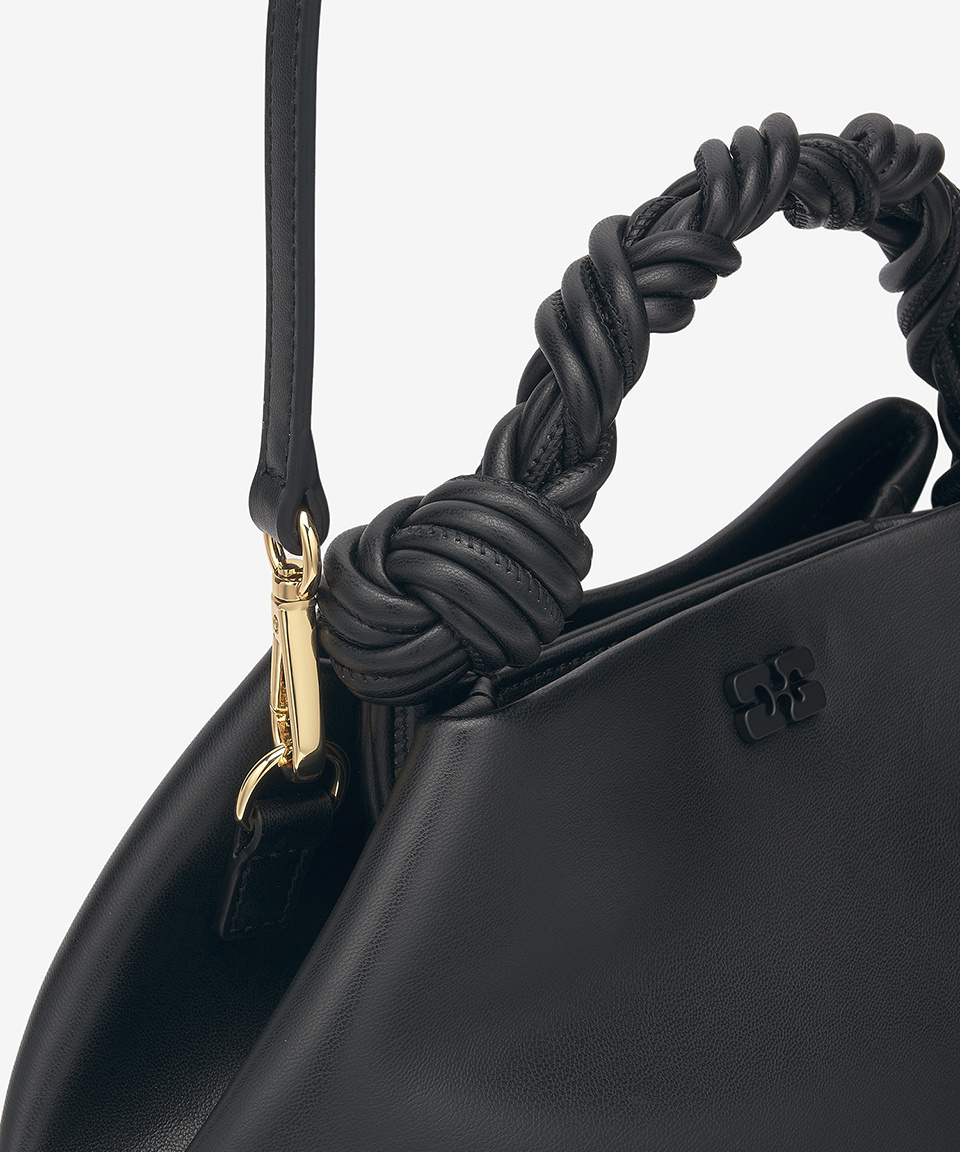 MUSINSA | GANNI Small Gani Boo Tote Bag - Black / A5241099