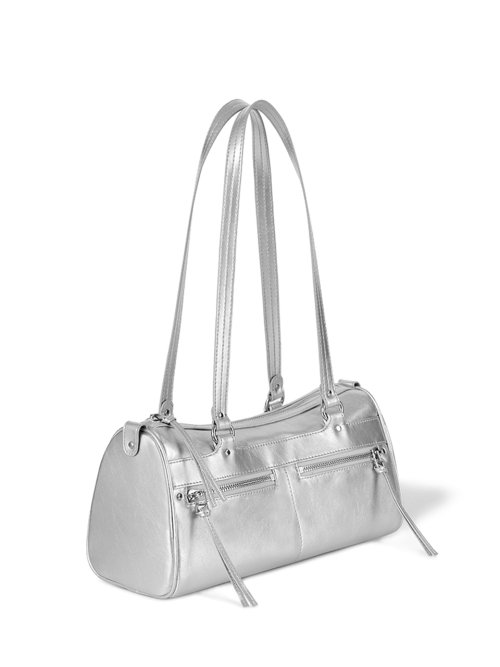 READY DUFFLE BAG - SILVER