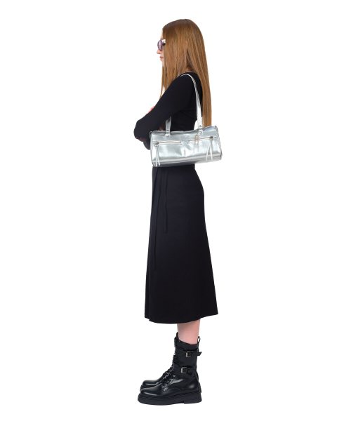 READY DUFFLE BAG - SILVER