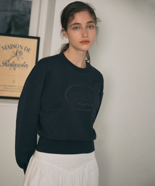 NOUVELLE VAGUE ROLA SWEATSHIRT NAVY