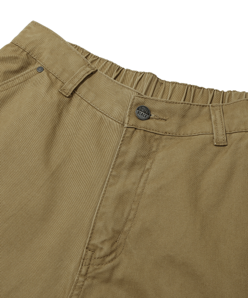 DOUBLE KNEE WORK PANTS_BEIGE