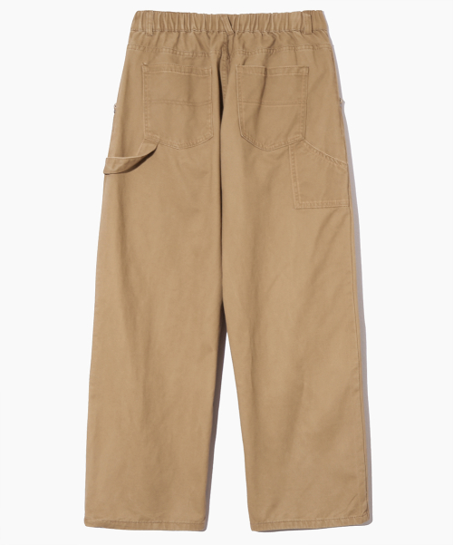 DOUBLE KNEE WORK PANTS_BEIGE