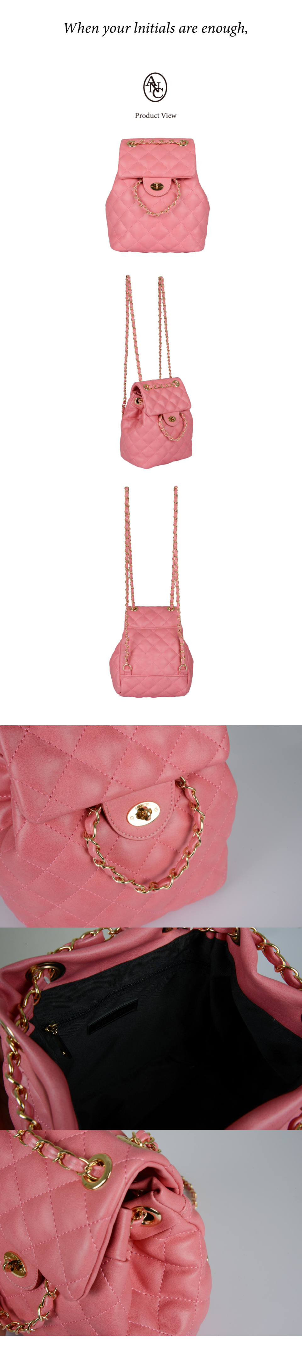 ★関税込★ANOETIC★ANC CLASSIC QUILTING BACKPACK★ Designer fashion, Seoul-fully created | W Concept