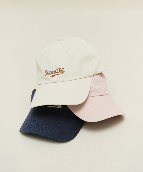 Stand Logo Ball Cap · 스탠드 로고 볼캡