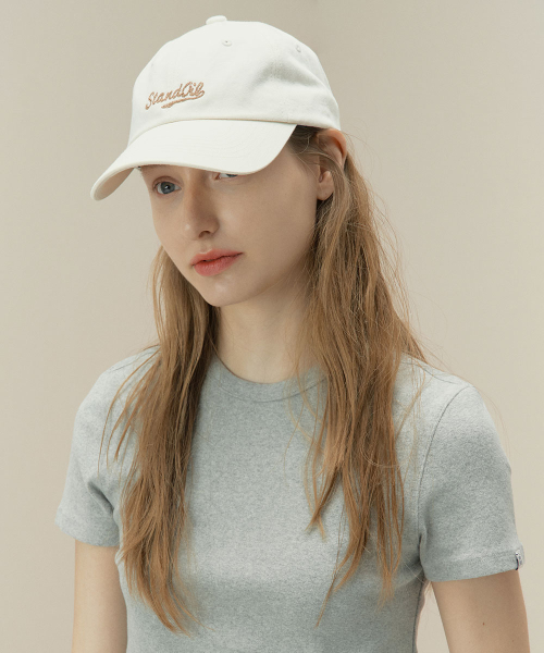 Stand Logo Ball Cap · 스탠드 로고 볼캡
