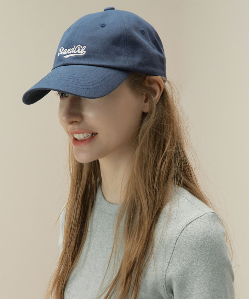 Stand Logo Ball Cap · 스탠드 로고 볼캡