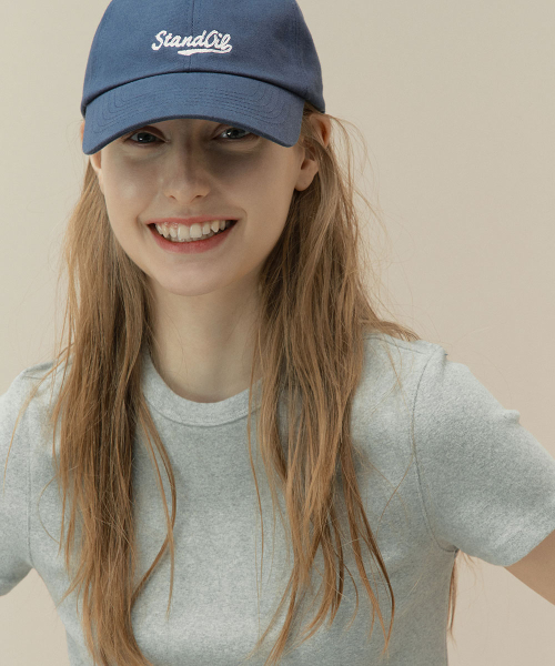 Stand Logo Ball Cap · 스탠드 로고 볼캡