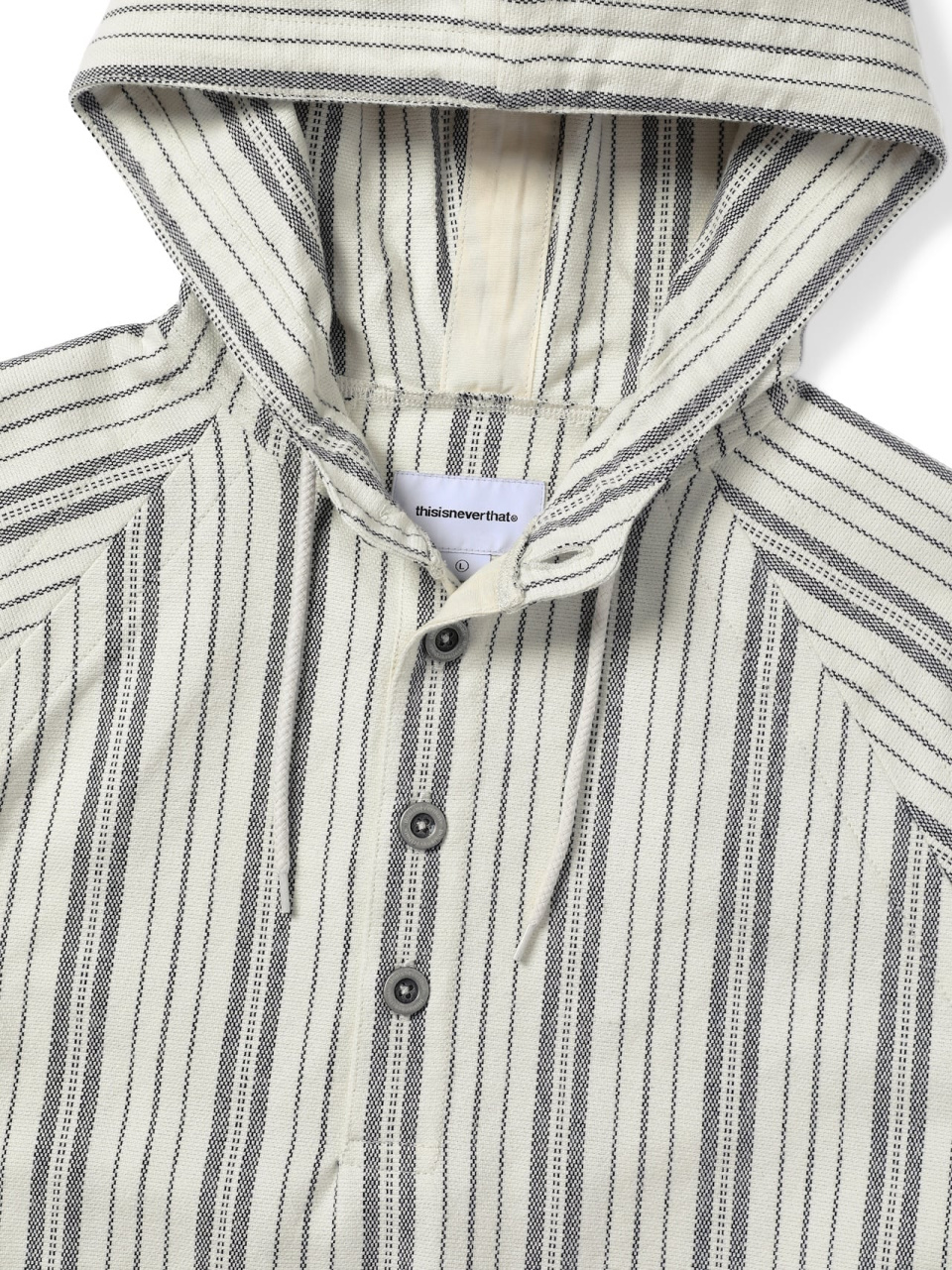 Stripe Jacquard Hoodie – thisisneverthat® JP