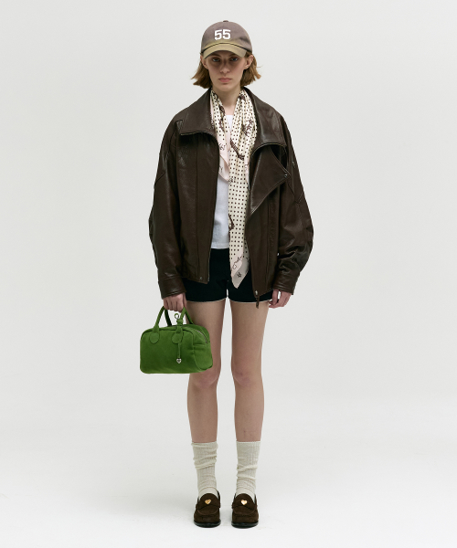 SOFT BOWLING_forest suede