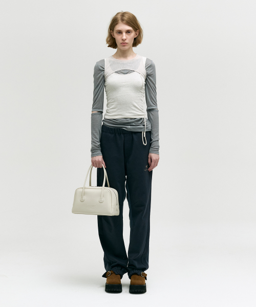 SOFT TOTE_cream plain