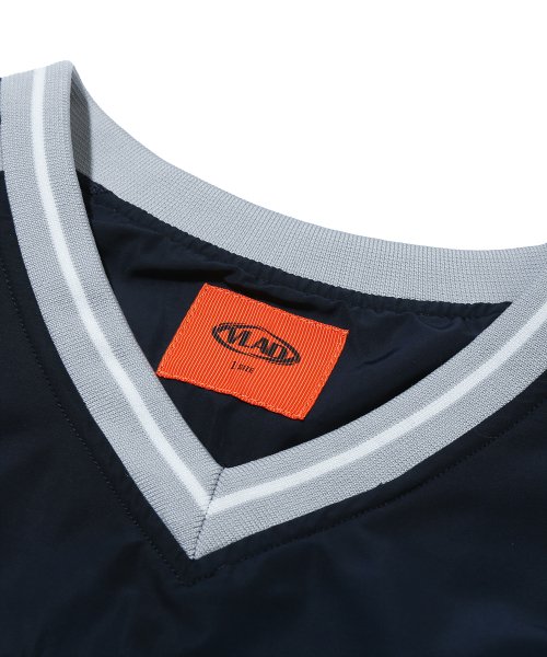 VLAD PANEL LOGO ARTWORK PULLOVER_NAVY