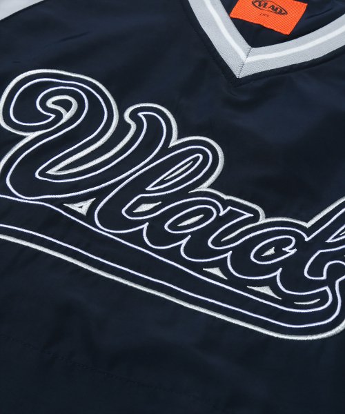 VLAD PANEL LOGO ARTWORK PULLOVER_NAVY
