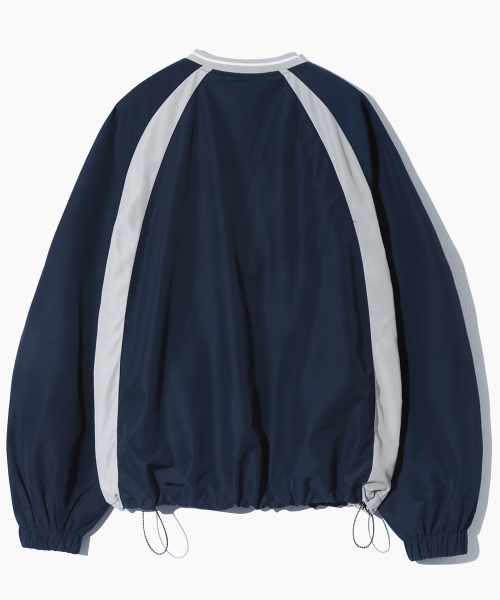 VLAD PANEL LOGO ARTWORK PULLOVER_NAVY