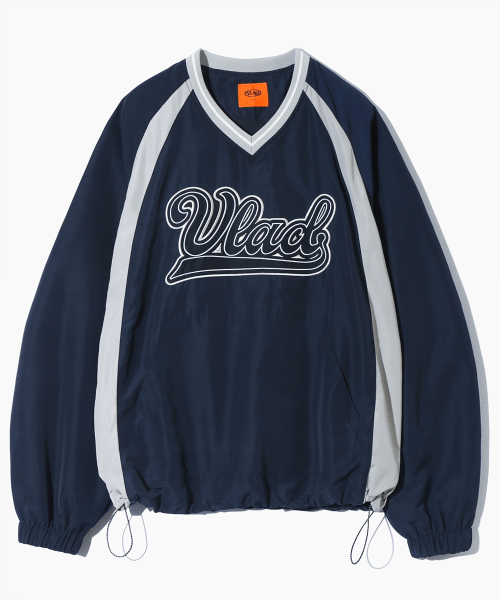 VLAD PANEL LOGO ARTWORK PULLOVER_NAVY