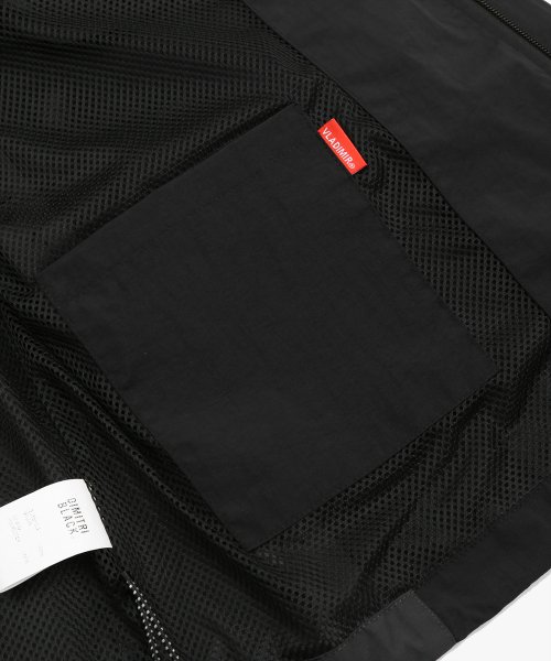 (VLAD) 2WAY AUTHENTIC HOOD WINDBREAKER JACKET_BLACK&CHACOAL GRAY