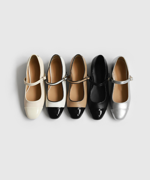 Enrya Maryjane Flats (2cm)