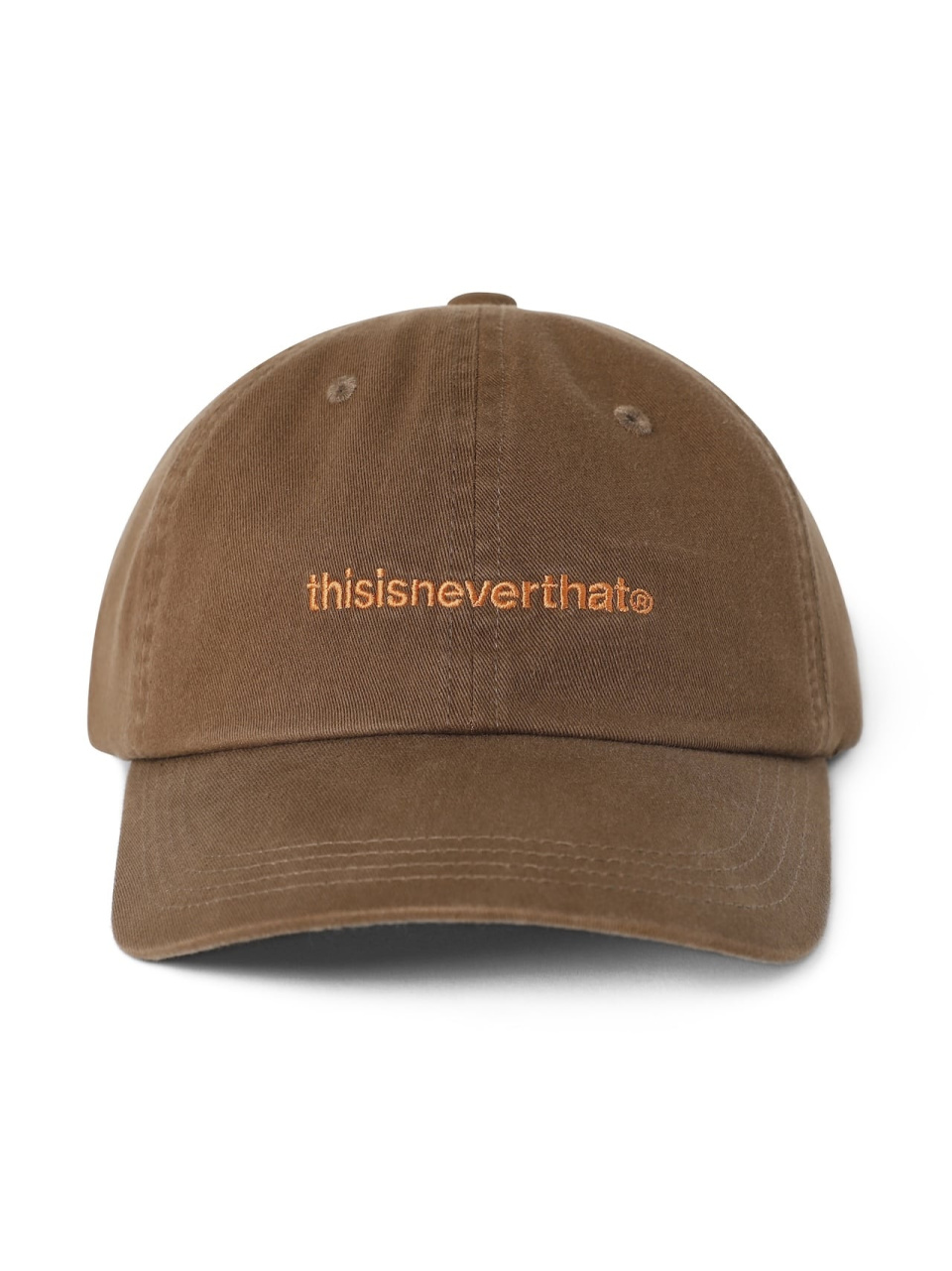 thisisneverthat ★ Bleached T-Logo Cap キャップ 韓国人気 thisisneverthat * SUPPLEX Sport T-Logo Cap Brown キャップ