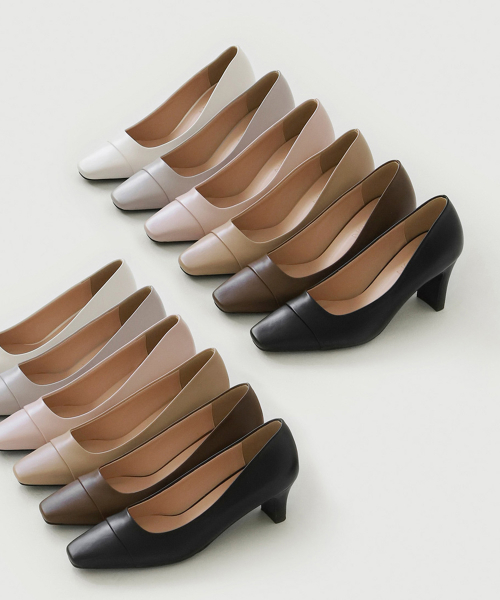 Clement Square Pumps Heel (5/7cm)