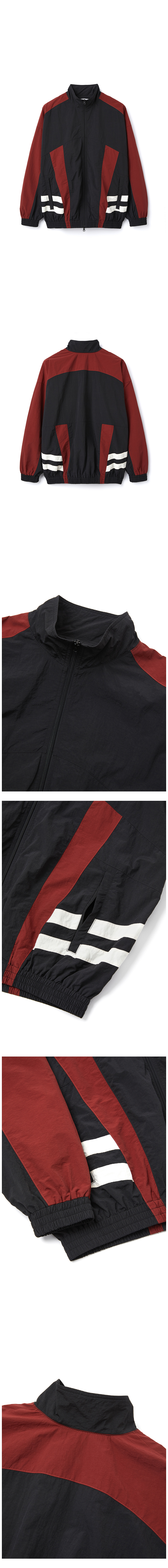 MUSINSA公式 | DNSR Nylon track zip-up jacket
