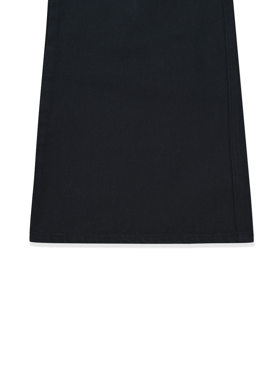 MUSINSA | GLOWNY G CLASSIC COTTON TWILL PANTS (BLACK)