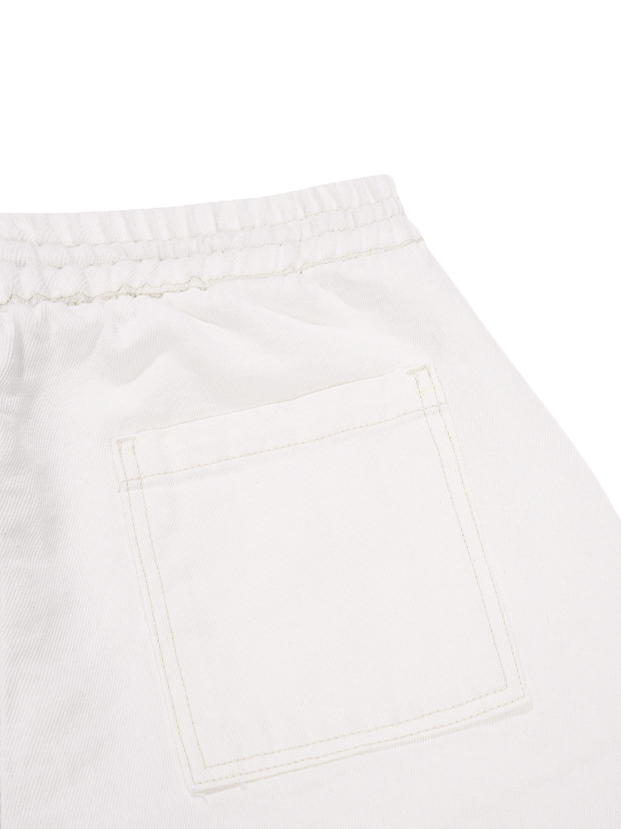 MUSINSA | GLOWNY G CLASSIC COTTON TWILL PANTS (WHITE)