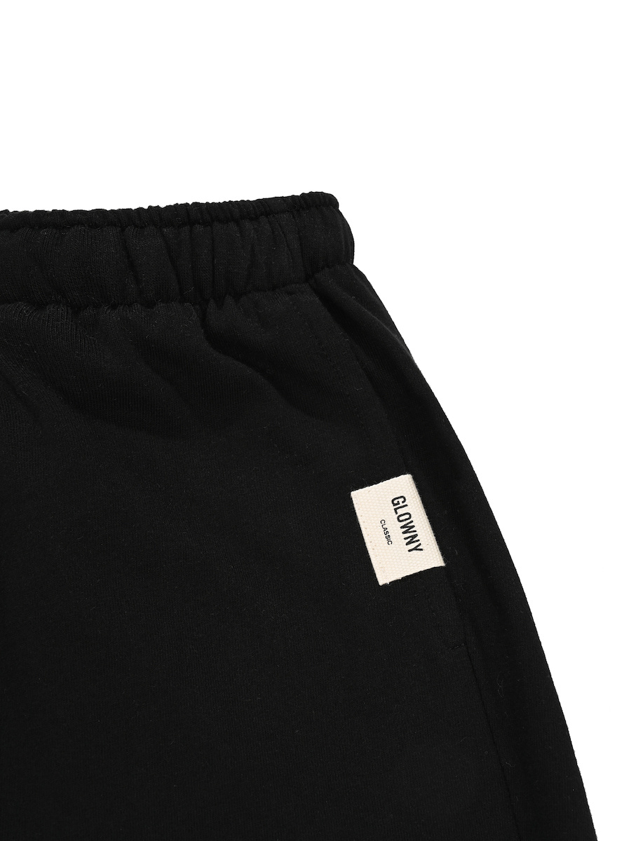 MUSINSA | GLOWNY G CLASSIC SOFT PANTS (BLACK)