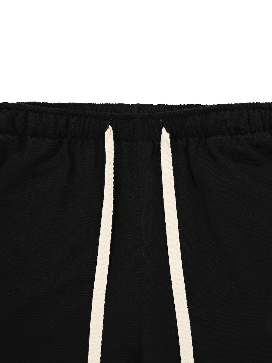 MUSINSA公式 | GLOWNY G CLASSIC SOFT PANTS (BLACK)