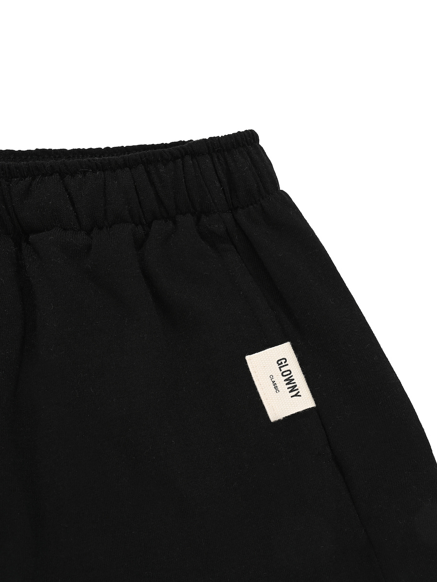★GLOWNY★ G CLASSIC SOFT SHORTS (BLACK) MUSINSA公式 | GLOWNY G CLASSIC SOFT SHORTS (BLACK)